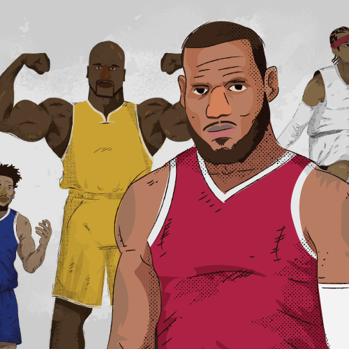 NBA-Illustration